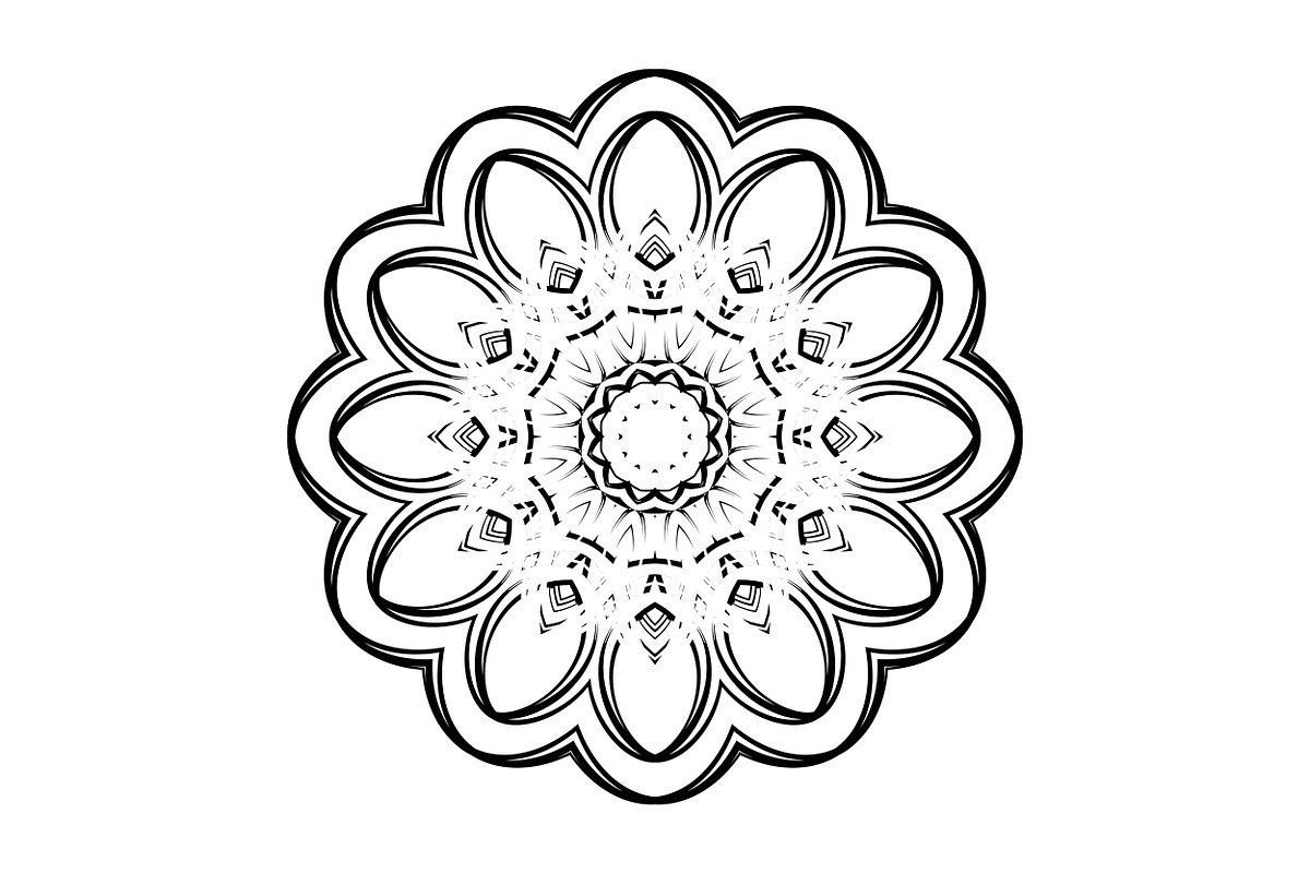 Spiritual Mandala Artwork Bundle, a Decorative Illustration by NJ Himel (Photo 5 of 104)