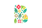 Letter B flower logo design, a Branding & Logo Template by tanmay.goswami (Thumbnail 1 of 2)