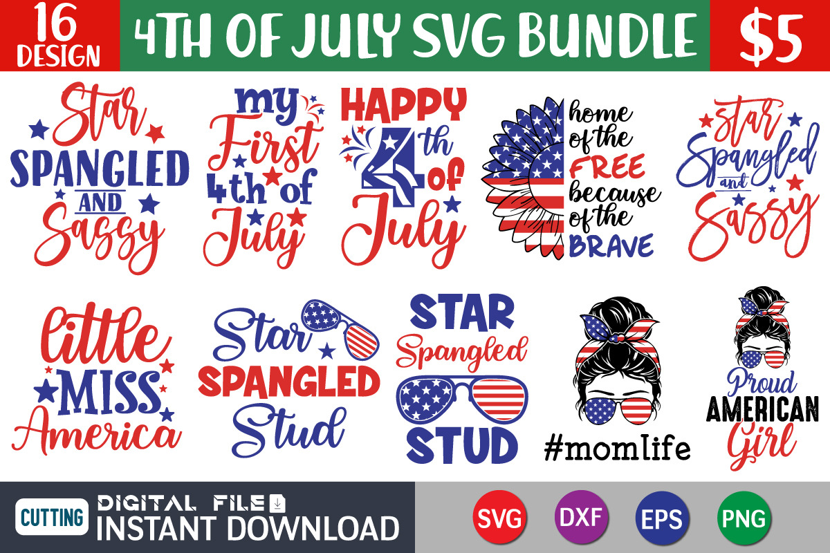 4th of July SVG Bundle