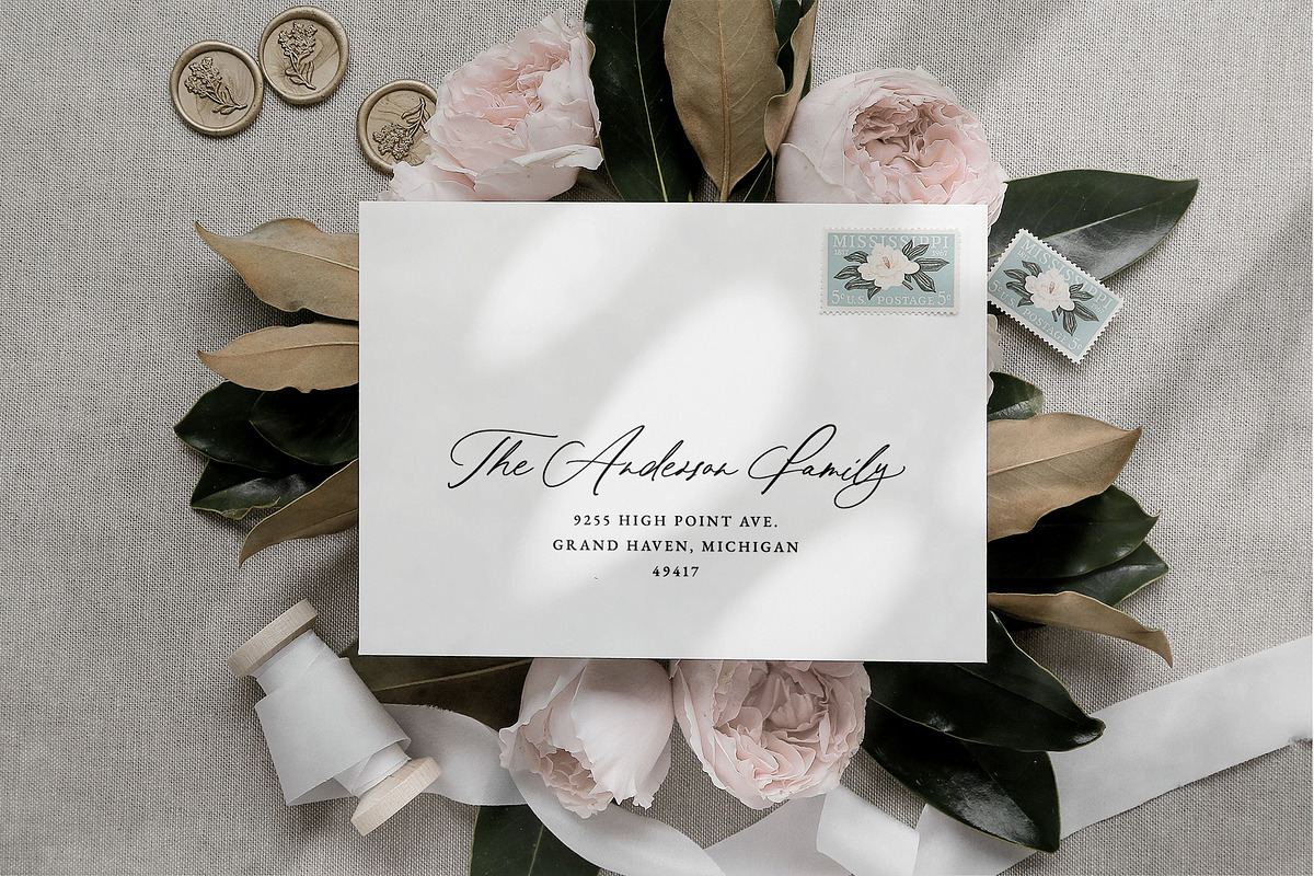 Wedding Calligraphy Font Duo Bundle, a Script Font by Pink Coffie (Photo 38 of 51)