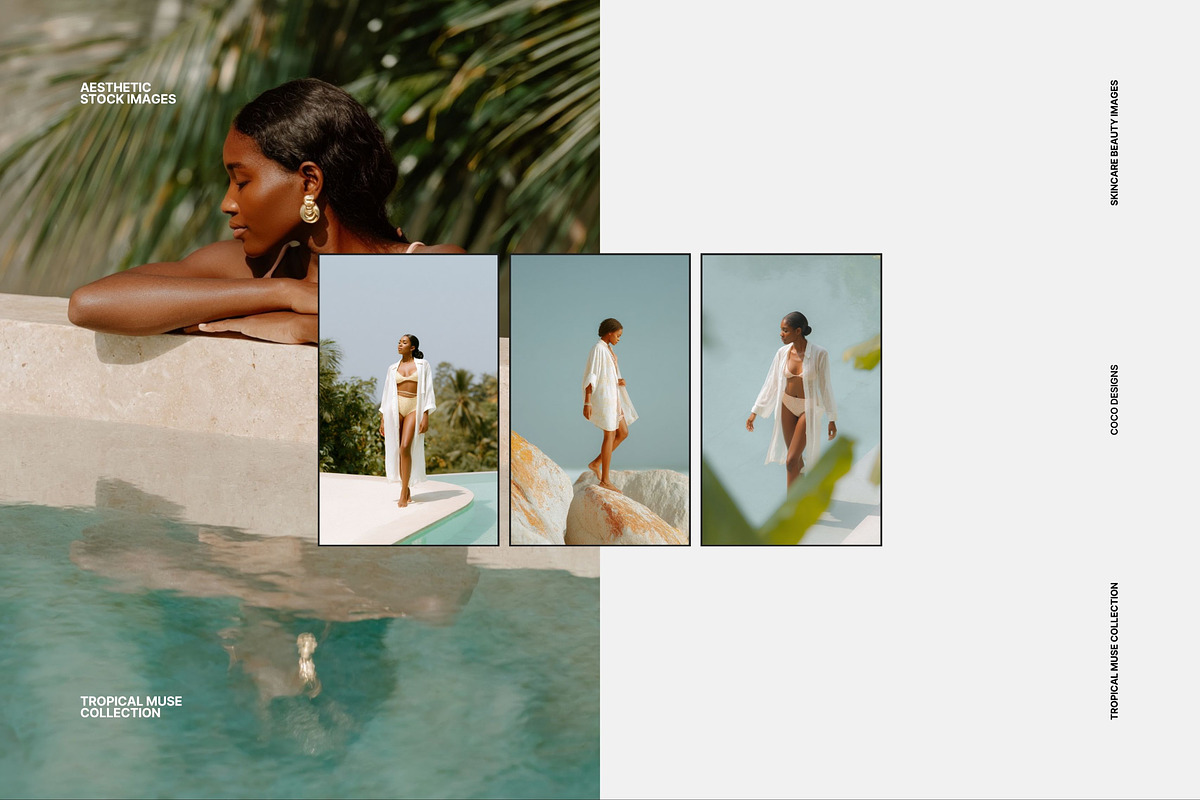 Melanin Summer Stock Photos, a Beauty & Fashion Photo by COCO Designs (Photo 16 of 22)