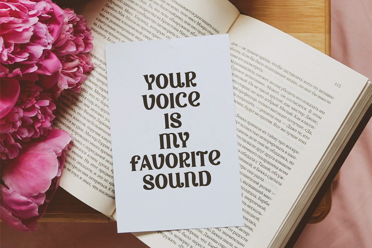 Vintage font, a Serif Font by Anna Zakharchenko (Photo 15 of 20)