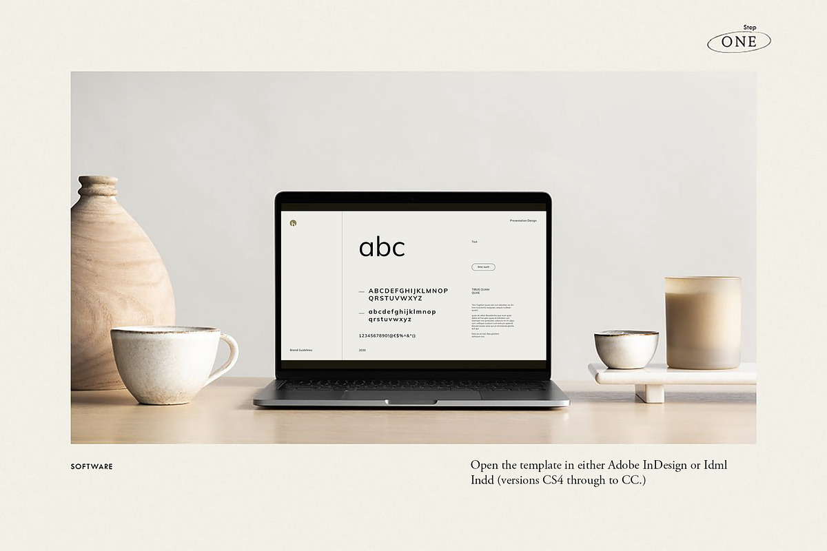 Brand Guidelines Template, a Presentation Template by PrintIdea (Photo 3 of 11)