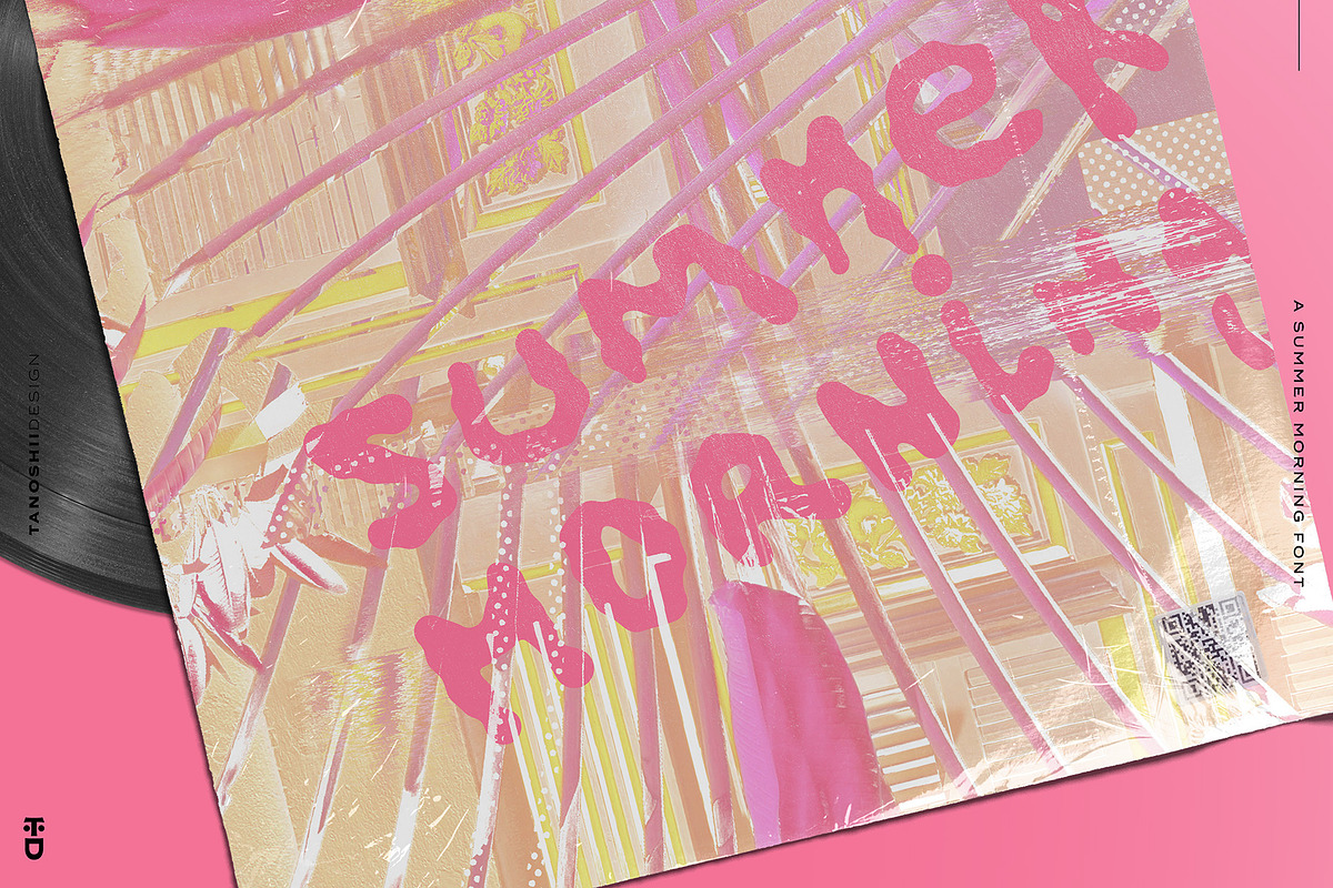 A Summer Morning - Handwritten Font, a Handwritten Font by TANOSHII DESIGN (Photo 3 of 5)
