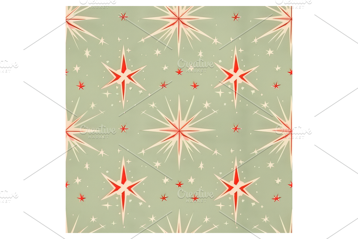 Vintage Holiday Digital Paper, a Pattern Graphic by Chromolume Studio (Photo 15 of 28)