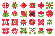 Mosaic Botanical Patterns & Elements, a Pattern Graphic by Lettering_Logo (Thumbnail 3 of 4)