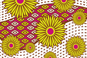 African style pattern, a Pattern Graphic by ThaiByGaew