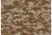 Pixel military camouflage pattern, a Texture Illustration by Vector Tradition (Thumbnail 3 of 3)