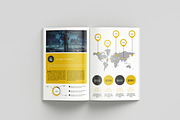 Annual Report Template, a Brochure Template by retrographix (Thumbnail 10 of 14)