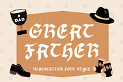 Great Father, a Blackletter Font by Yoga Letter (Thumbnail 1 of 6)