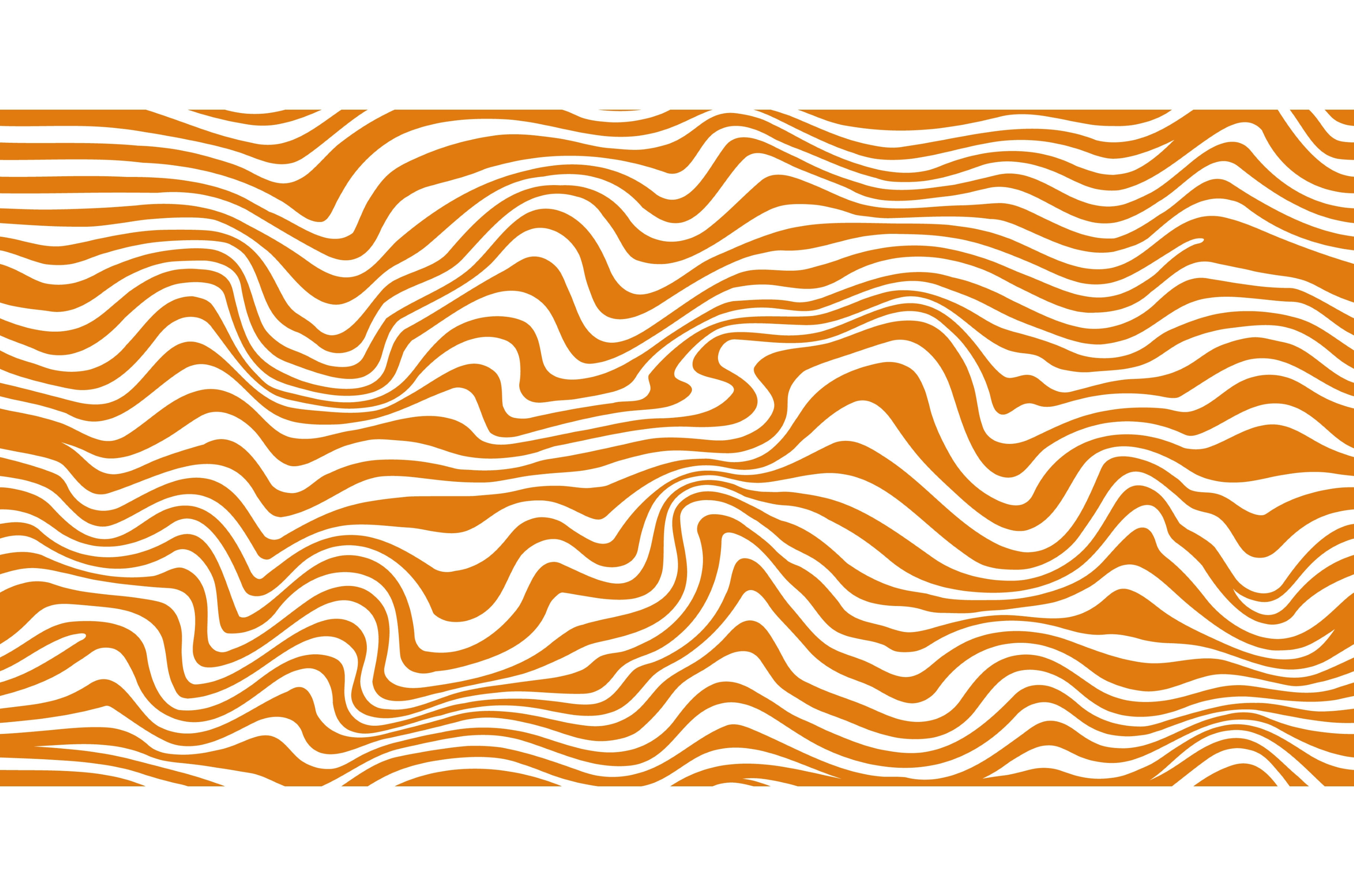 Wavy caramel seamless pattern, a Food Illustration by Vector Tradition