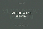 Rossena - Retro Serif Font, a Serif Font by Flawless And Co (Thumbnail 9 of 9)