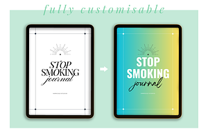 Stop Smoking Journal Canva PDF