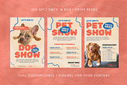 6 Pet Show Flyer Bundle - Photoshop, a Flyer Template by Azruca (Thumbnail 3 of 4)