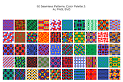 Seamless Geometric Patterns Set, a Pattern Graphic by Katedsgn (Thumbnail 9 of 10)
