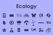 42 ECOLOGY simple icons, an Outline Icon by Palau (Thumbnail 2 of 4)