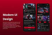 AetherHub - Game Store Mobile App, an App Template by trabaskriya (Thumbnail 3 of 5)