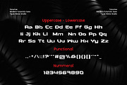 Futurina - Techno Sans, a Sans Serif Font by Typia Nesia (Thumbnail 9 of 10)