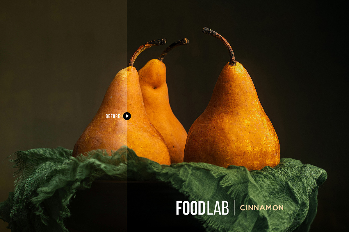 FoodLab - 12 Food Lightroom Presets, a Preset Add-On by Presetrain Co. (Photo 2 of 13)