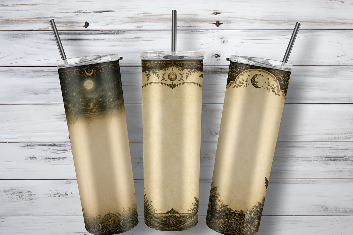 Sacred Pagan Journal Pages, a Background Graphic by LA Design (Photo 9 of 9)