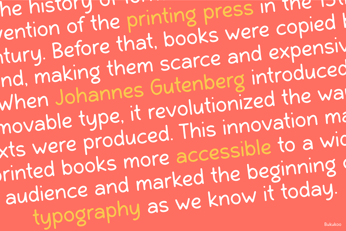 Bukukoo, a Font by Pinisi ART (Photo 5 of 10)