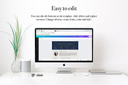 Executive CV Template Pack | Canva, a Resume Template by Lux Resume (Thumbnail 7 of 9)