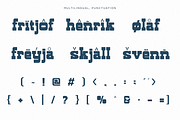Anymore - Vintage Slab Serif Font, a Slab Serif Font by Font Liner (Thumbnail 11 of 11)
