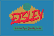 Eisley, a Script Font by Rocket Type (Thumbnail 1 of 10)