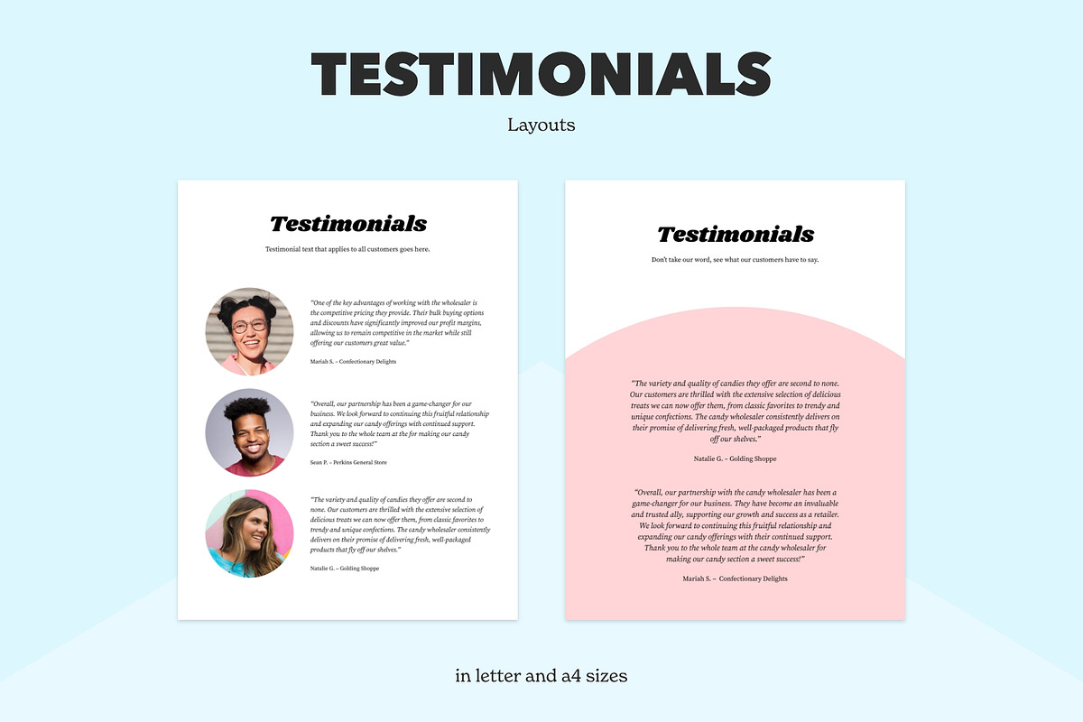 InDesign Wholesale Catalog Template, a Brochure Template by Dandymark (Photo 10 of 12)