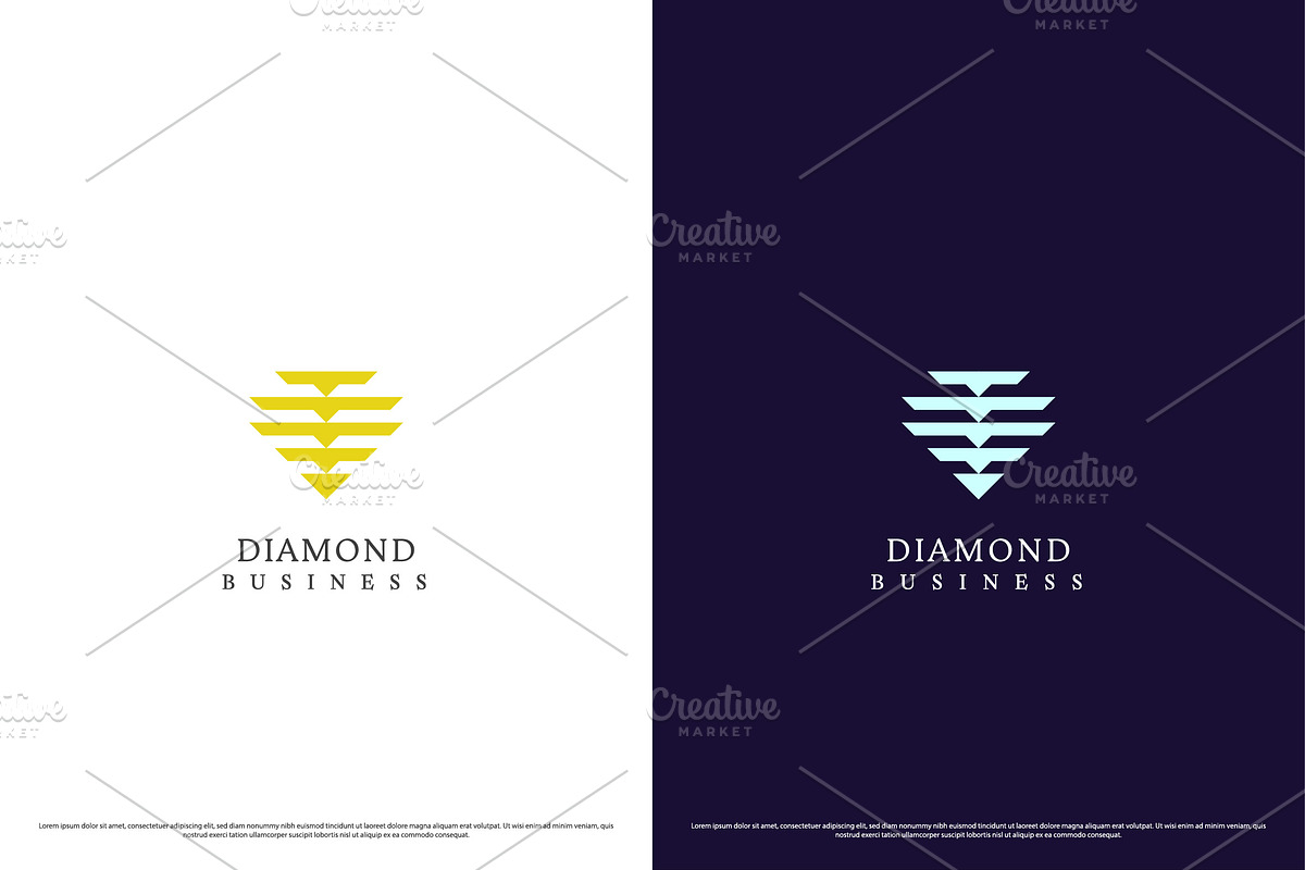 Diamond Boutique Shop Logo Design, a Branding & Logo Template by Morvana Crew
