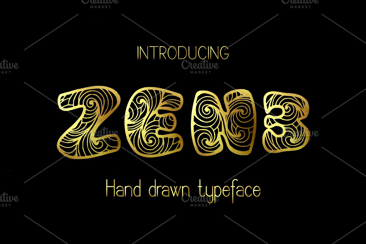Zen3 Font preview 3