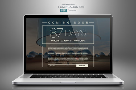 Gaming Coming Soon - PSD Template 02, a Websites &amp; App Template by ...