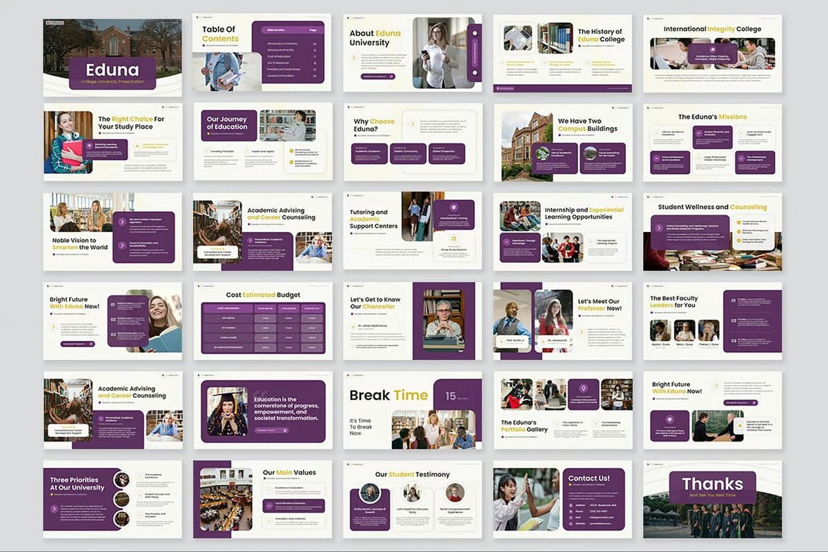 College University Keynote Templates, a Presentation Template by Fit-tee (Photo 10 of 10)
