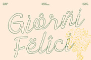 CS Renita Dashed, a Script Font by Craft Supply Co. (Thumbnail 7 of 8)