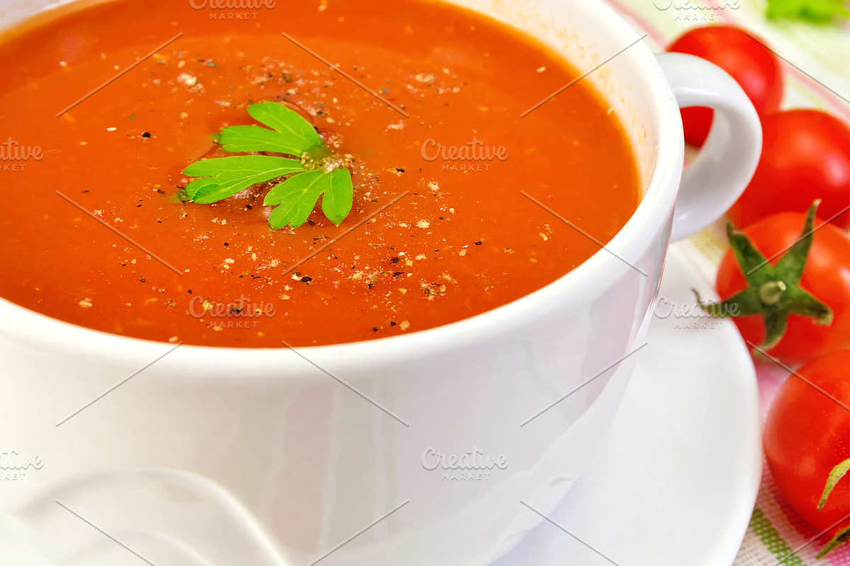 Soup tomato, a Food & Drink Photo by rezkrr (Photo 12 of 15)