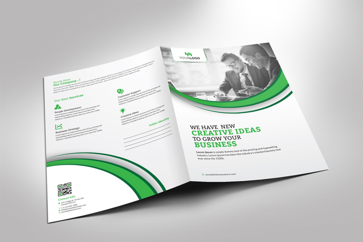 Presentation Folder, a Stationery Template by RQ Designs (Photo 4 of 8)