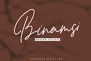 Henderson Script, a Script Font by Quothron (Thumbnail 3 of 8)