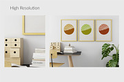 Interior Picture Frame Mockups, a Mockup by Runend (Thumbnail 3 of 13)