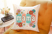 Boho Floral Mama Mother's Day PNG, an Illustration by Sublimation Artist (Thumbnail 9 of 9)
