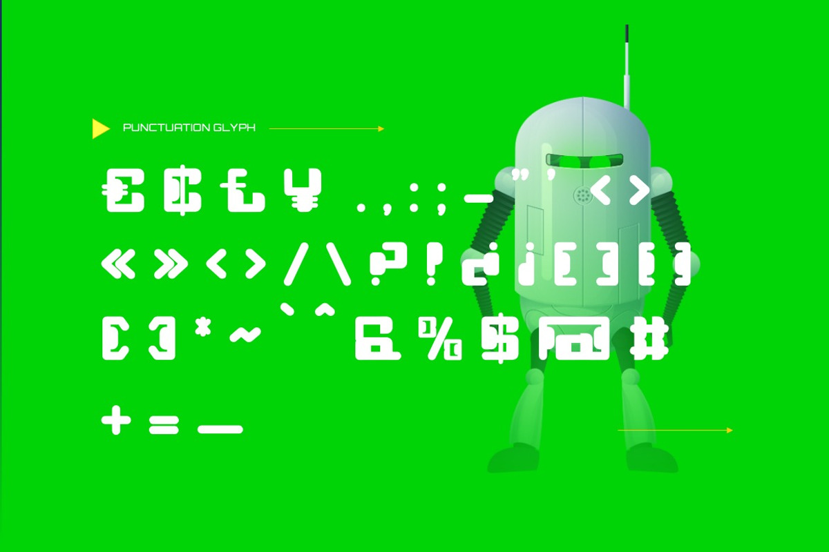 Flazie - Modern Future Font, a Sans Serif Font by Dhabee (Photo 2 of 8)