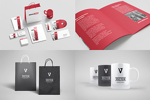 Branding Elements Mock-ups