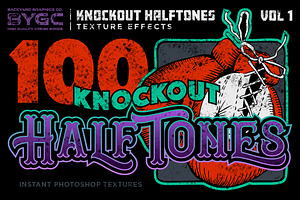 Halftone Textures for Photoshop