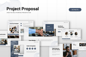 Project Proposal - Keynote, a Presentation Template by AQR Studio