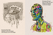 The Procreate Office Pen Brush Pack, a Brush Add-On by Ink Gang Boss (Thumbnail 7 of 9)