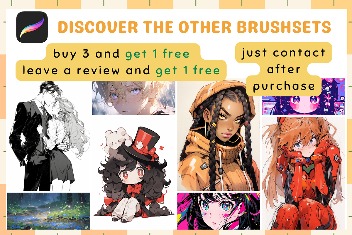 Procreate Oily Inkers and Sketch, a Brush Add-On by Cozy Brushery (Photo 8 of 9)