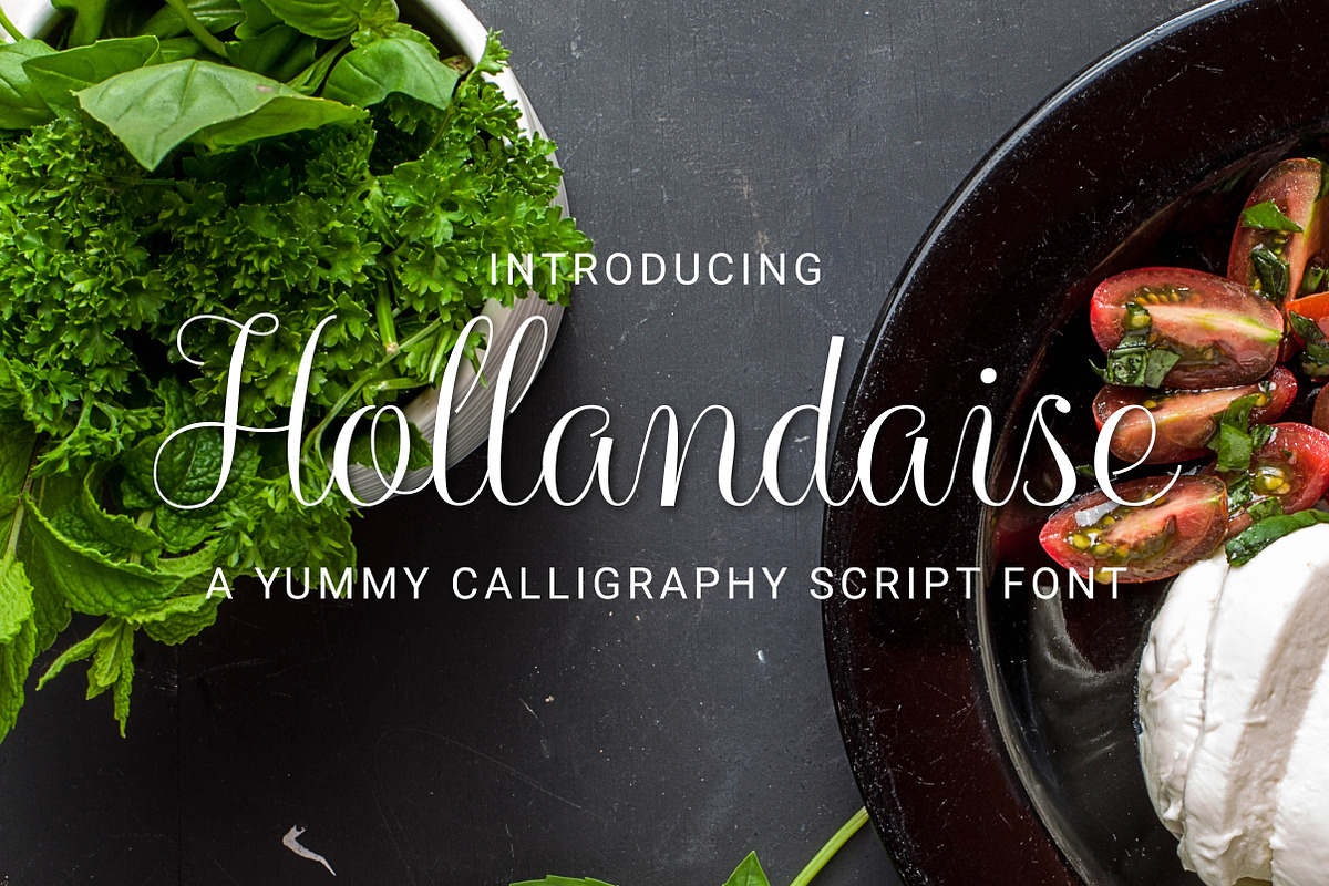Hollandaise Script Font
