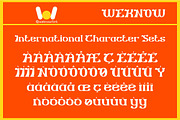 Wake Up Call font, a Font by weknow (Thumbnail 8 of 8)