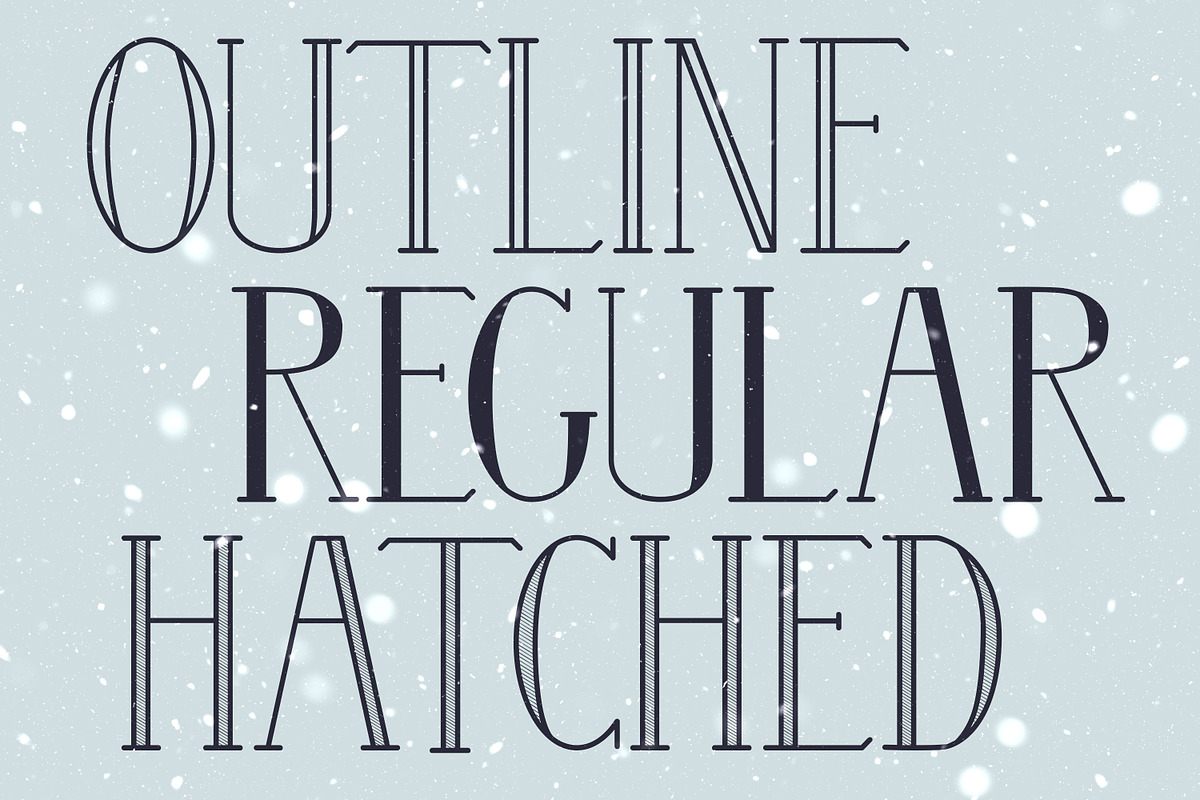 Wintery | Font Family preview 2