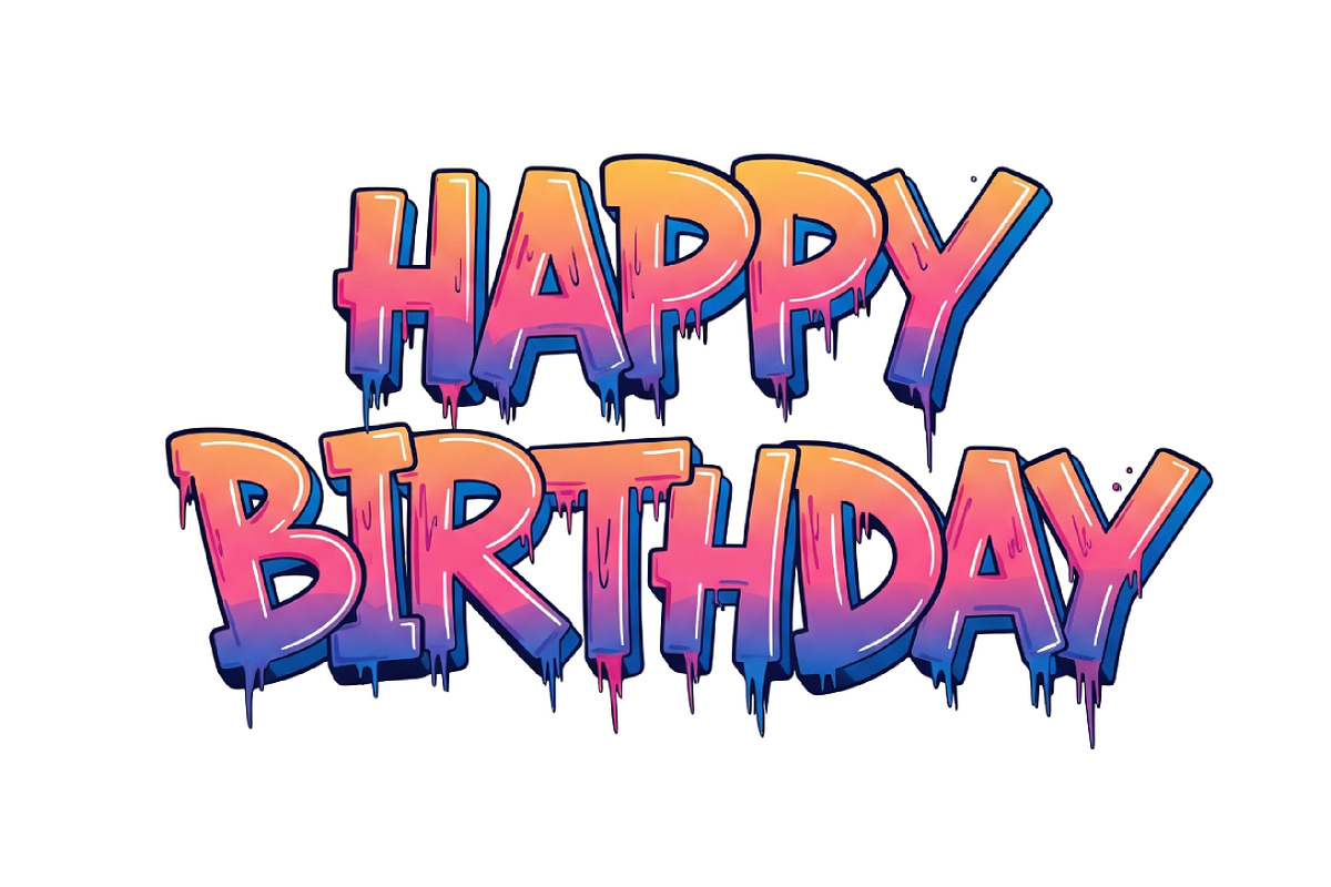 Happy Birthday Png, an Illustration by Design Market (Photo 6 of 8)