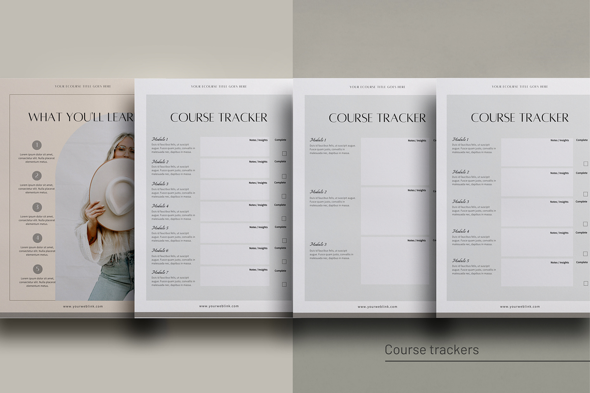 eCourse Workbook Creator CANVA, a Magazine Template by 3.14&Co (Photo 6 of 18)